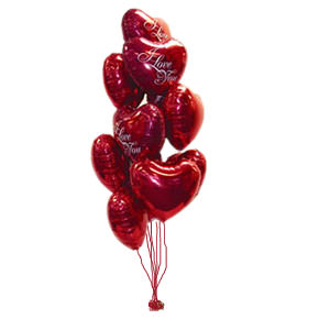 купить гелиевые шары в форме сердца  - купить с доставкой в по Азнакаево